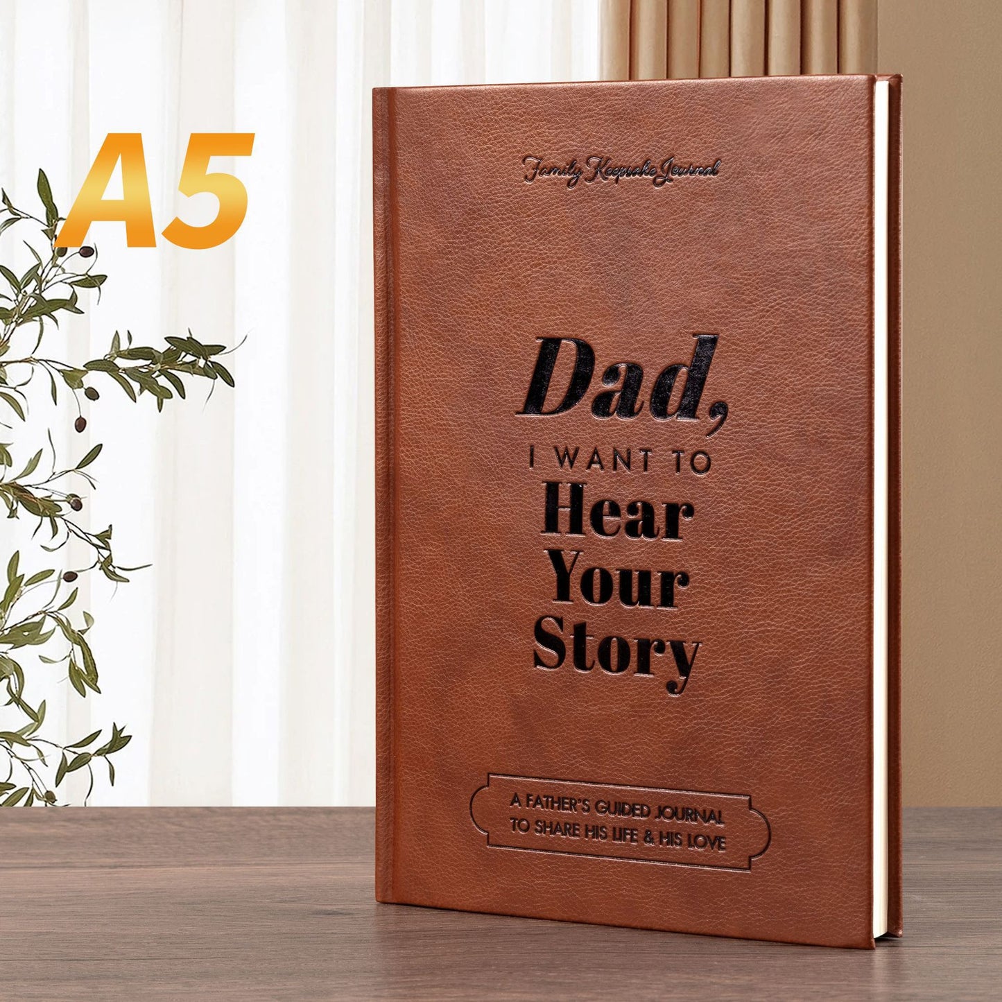Family Legacy Journal – Guided Memory Keeper (Dads)