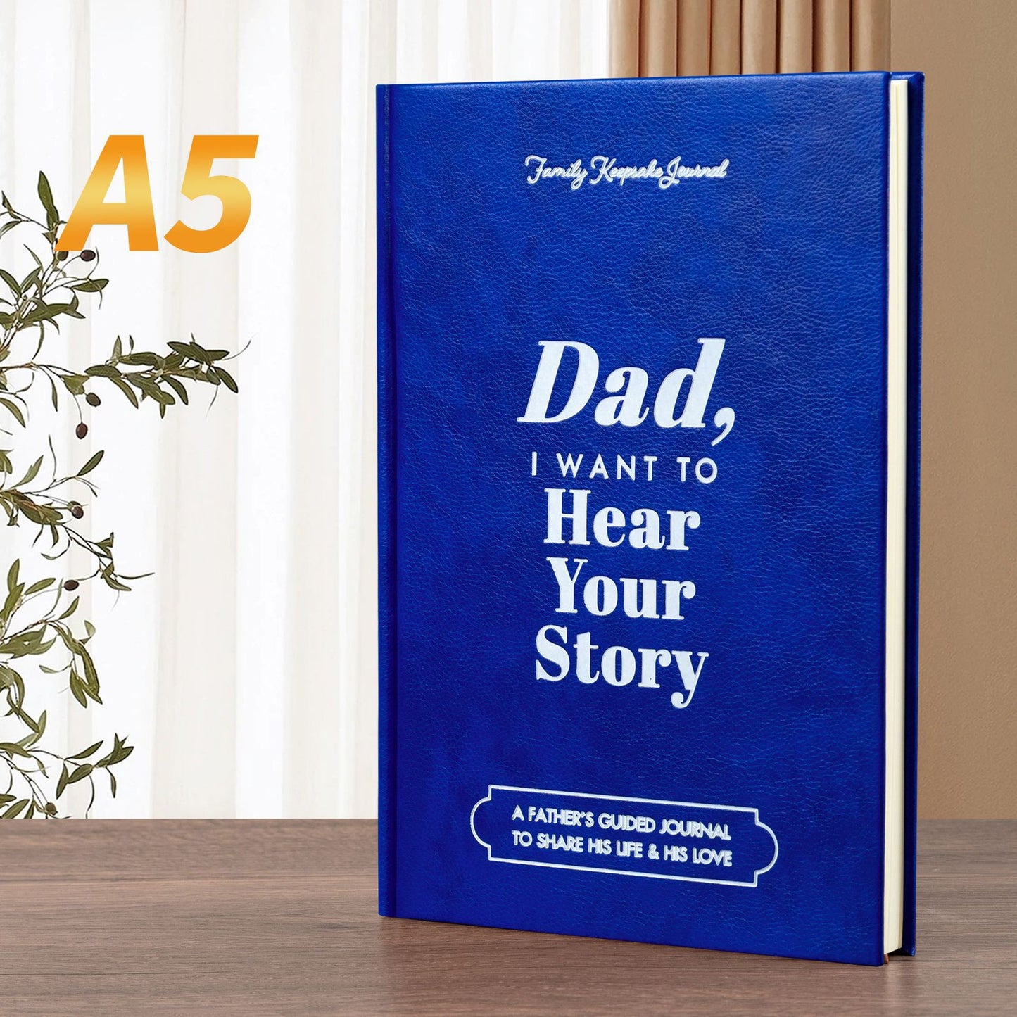 Family Legacy Journal – Guided Memory Keeper (Dads)